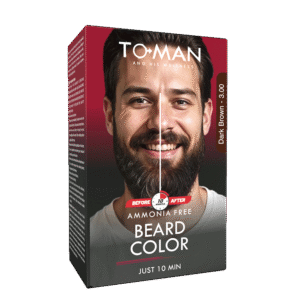 To-MAN Dark Brown Beard Color
